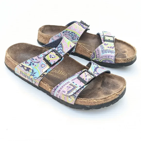 BIRKENSTOCK Papillio Double Strap Paisley Sandals